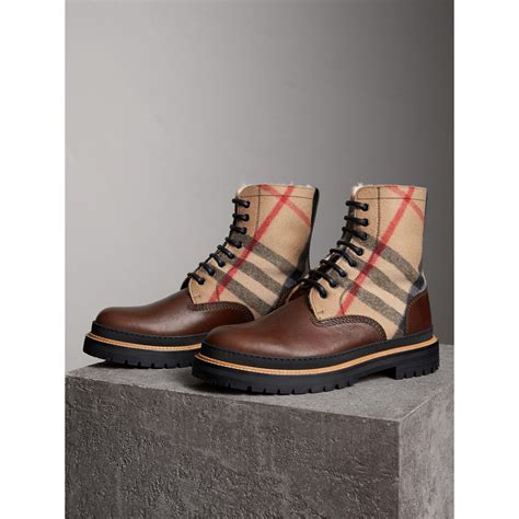 boots mr burberry|burberry boots for men.